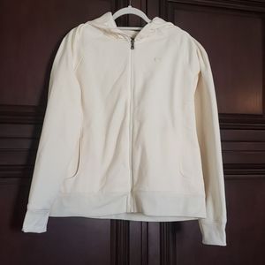 UA coldgear storm water-resistant zip-up hoodie